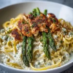 Cheesy Garlic Butter Spaghetti with Italian Sausage & Spinach
