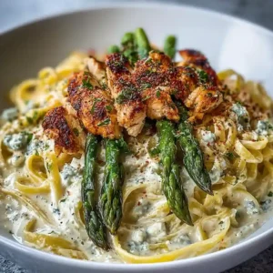 Delicious Greek Chili Chicken Alfredo with Smoked Feta Cream