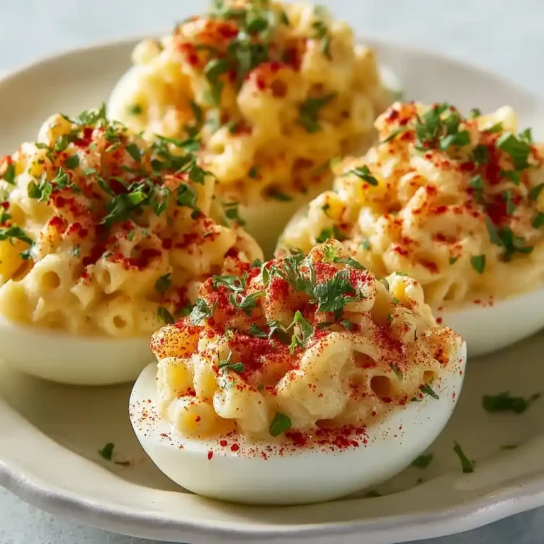 Deviled Egg Macaroni Salad