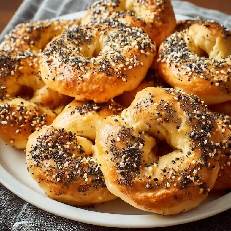Easy Homemade Everything Bagels
