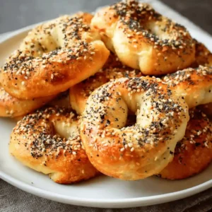 Easy Homemade Everything Bagels