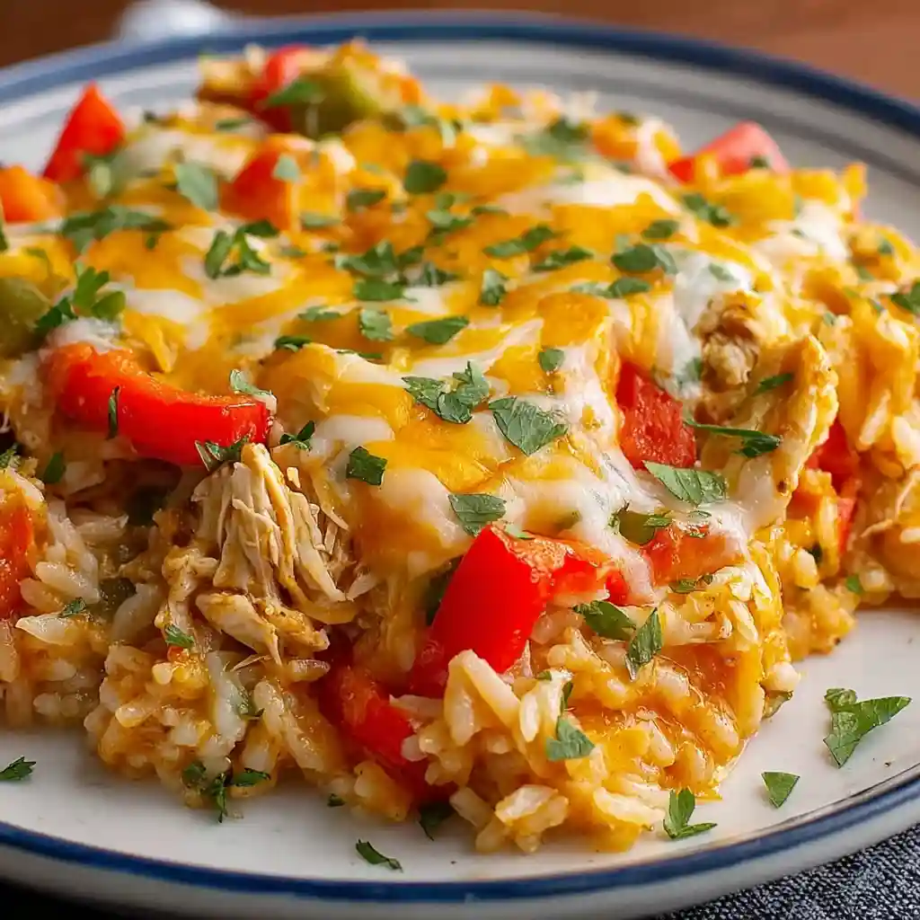 Fajita Chicken Casserole