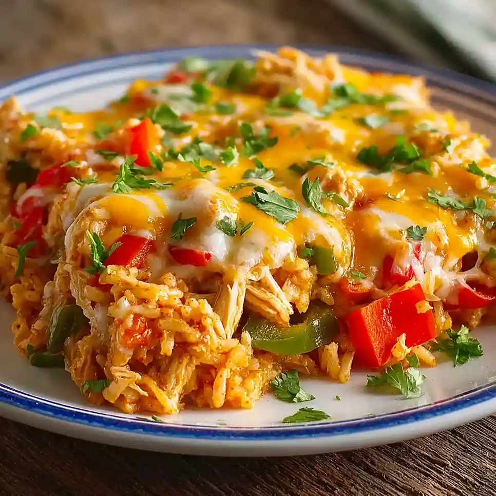 Fajita Chicken Casserole