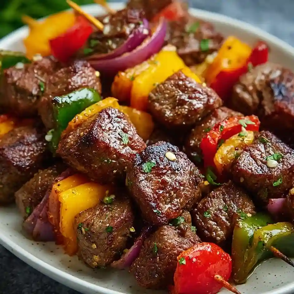 Greek Beef Kebabs