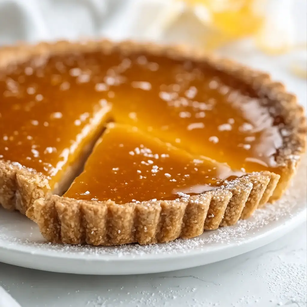 Heavenly Salted Honey Pie