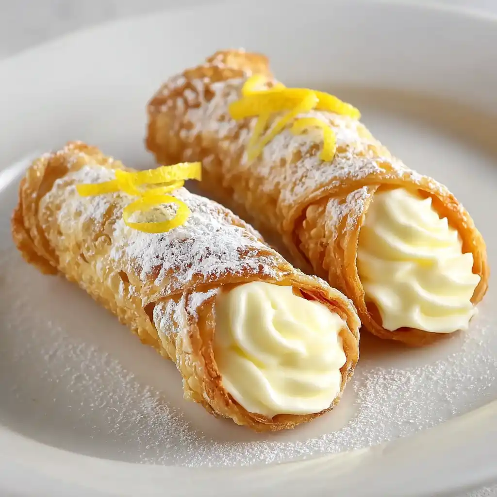 Lemon Meringue Pie Cannoli