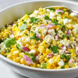 Mexican Street Corn Salad with Avocado