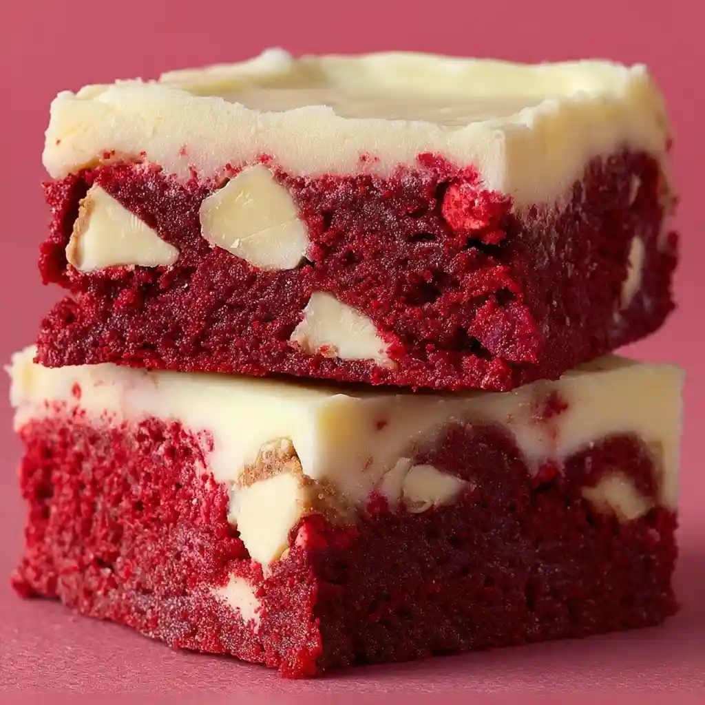 Mini Red Velvet Brownies