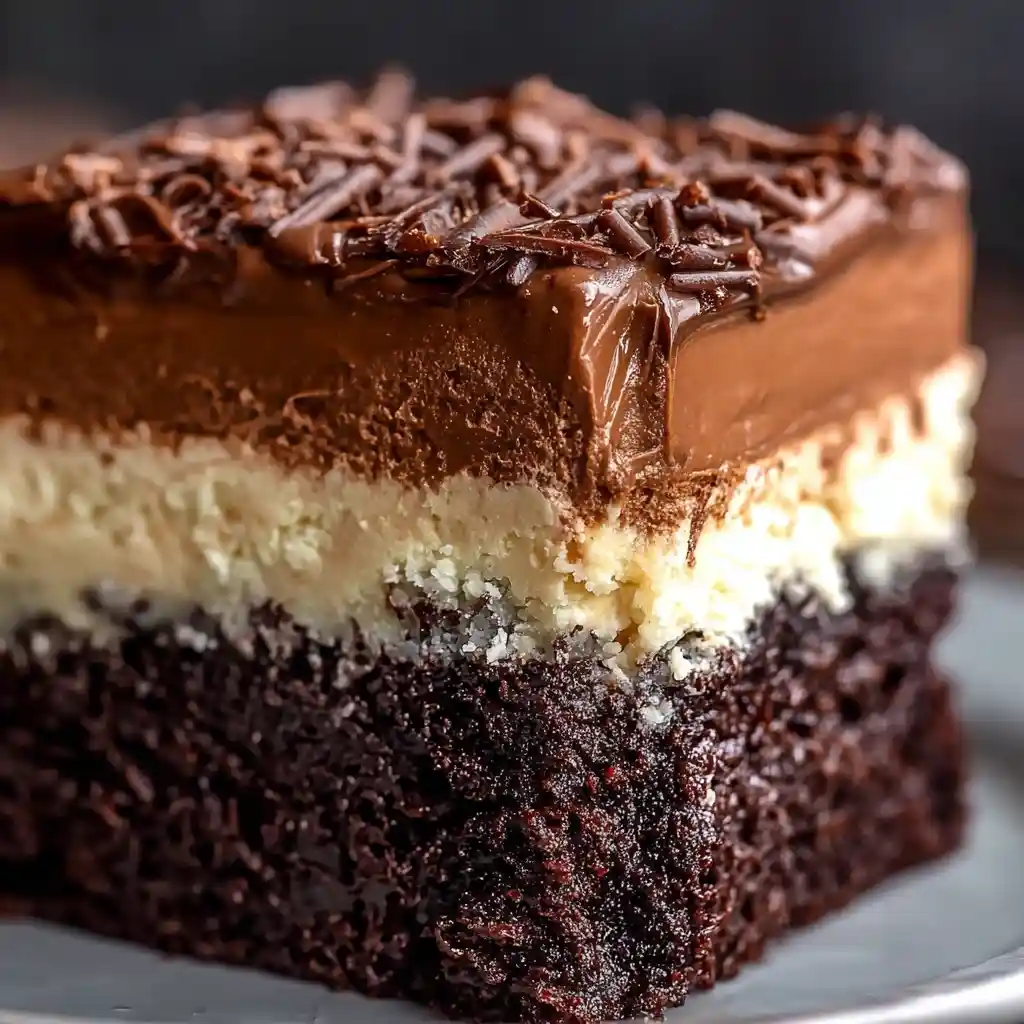 Mounds Poke Cake