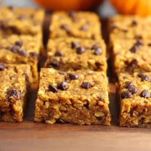 Delicious Pumpkin Protein Bars for Energizing Snacking