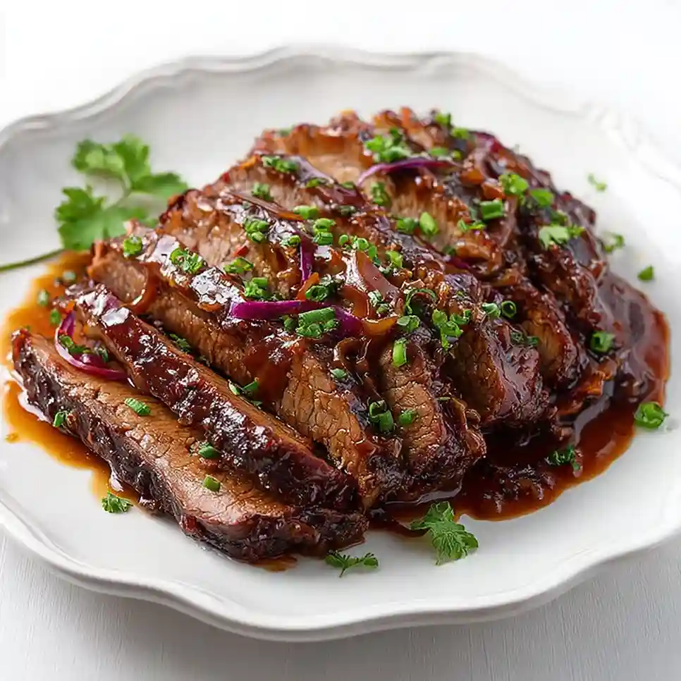 Slow-Cooked BBQ Brisket