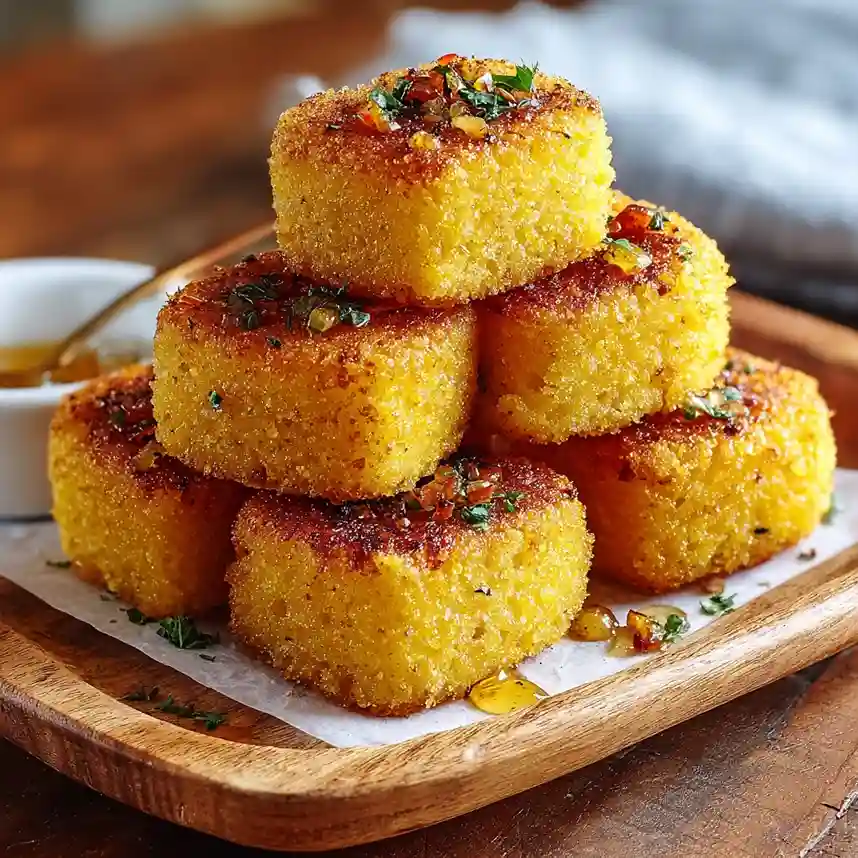 Southern-Style Honey Butter Cornbread Poppers