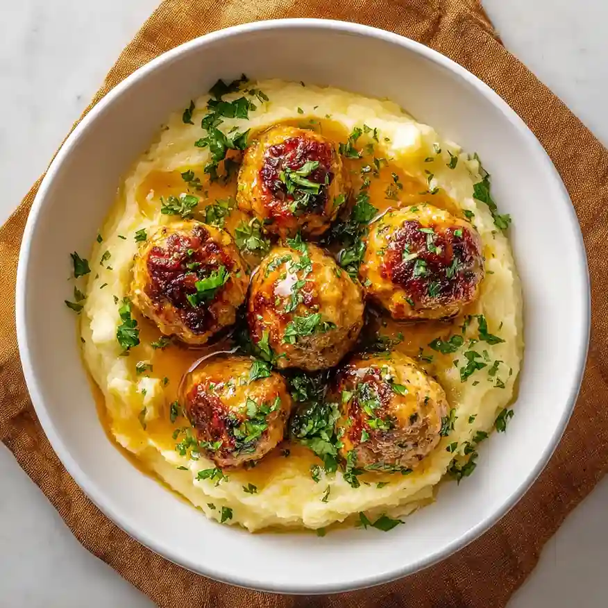 Apple and Sage Turkey Meatballs