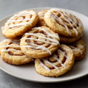 Bake Cinnamon Roll Cookies in Just 10 Minutes!