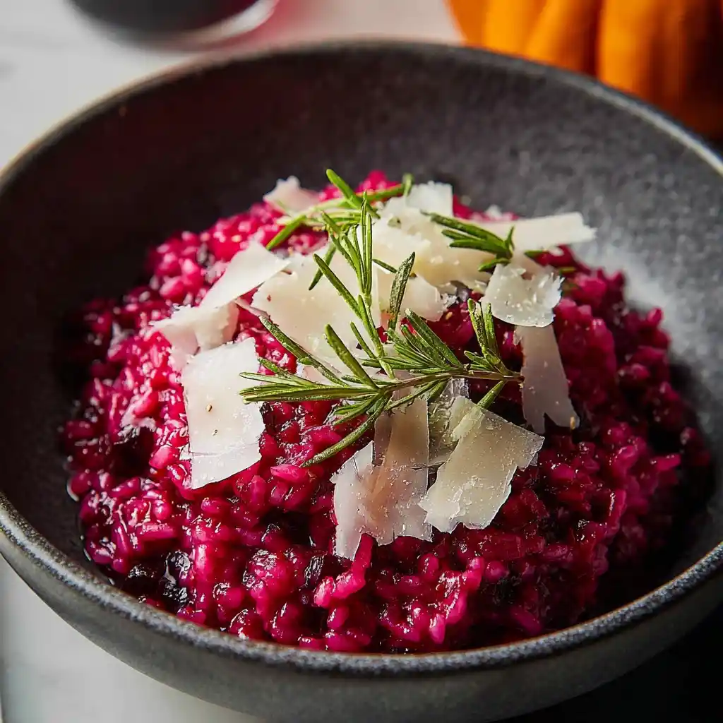 Bloody Beet Risotto