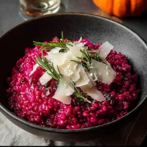 Spooky Bloody Beet Risotto – Dramatically Delicious Halloween Dinner