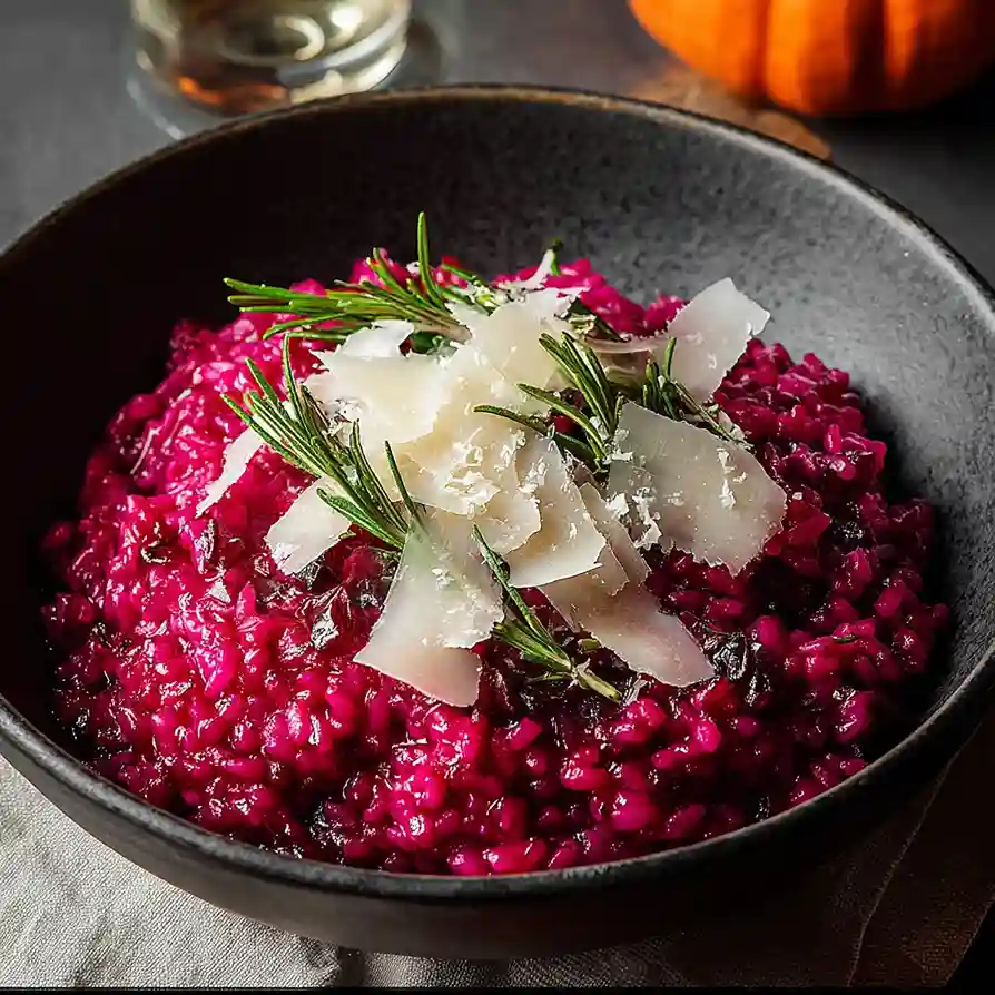 Bloody Beet Risotto