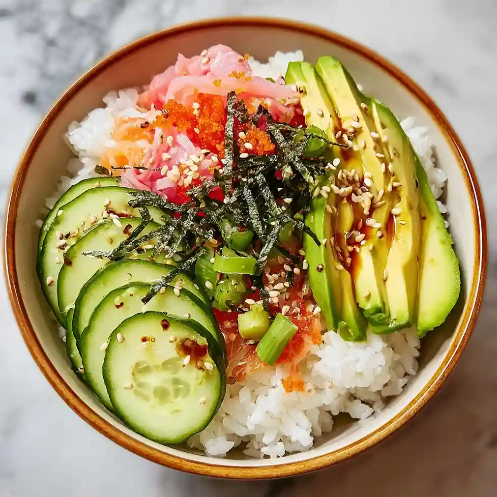 California Roll Sushi Bowls