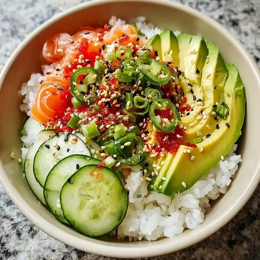California Roll Sushi Bowls