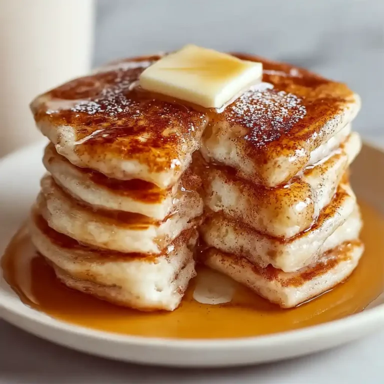 Cinnamon Roll Pancakes Recipe