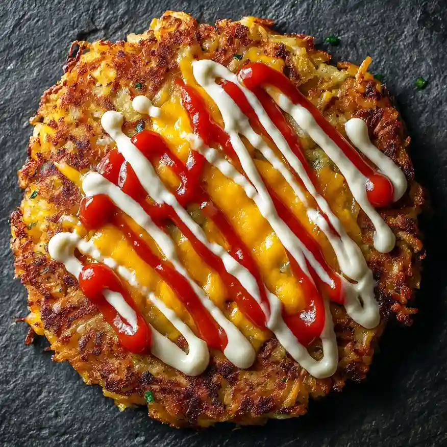 5 Step School Lunch Lady's Crispy Potato Pancakes