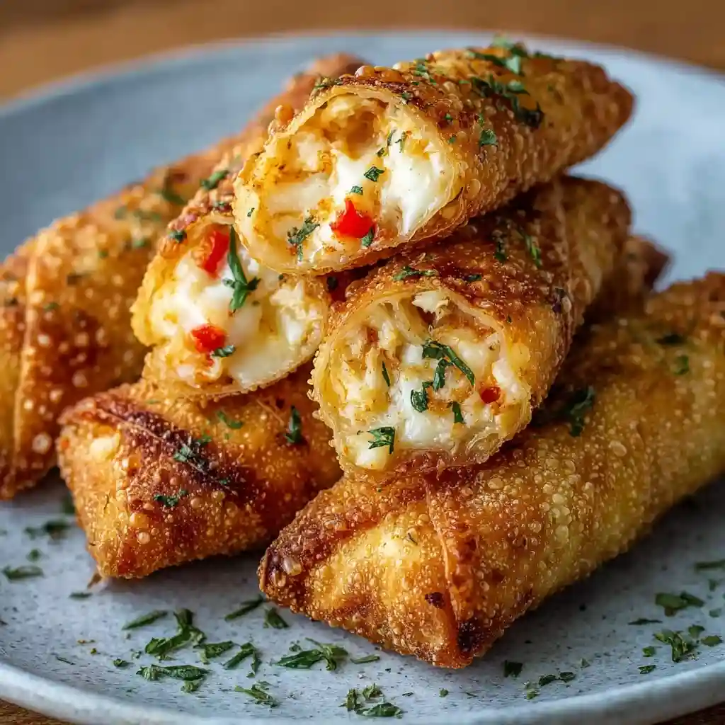 Crispy Rice Paper Crab Ragoons