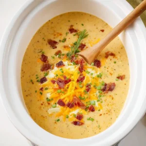 Ultimate Crockpot Crack Potato Soup – Addictively Creamy Comfort Food
