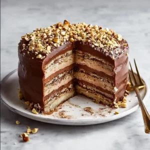 Decadent Hazelnut And Chocolate Hazelnut Cake to Impress