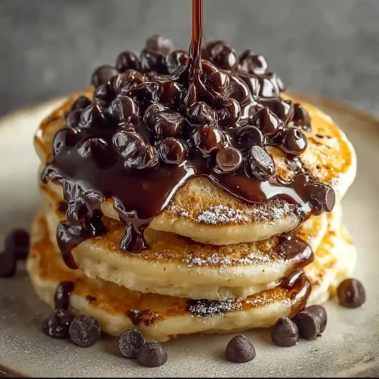 Delicious Chocolate Chip Pancakes