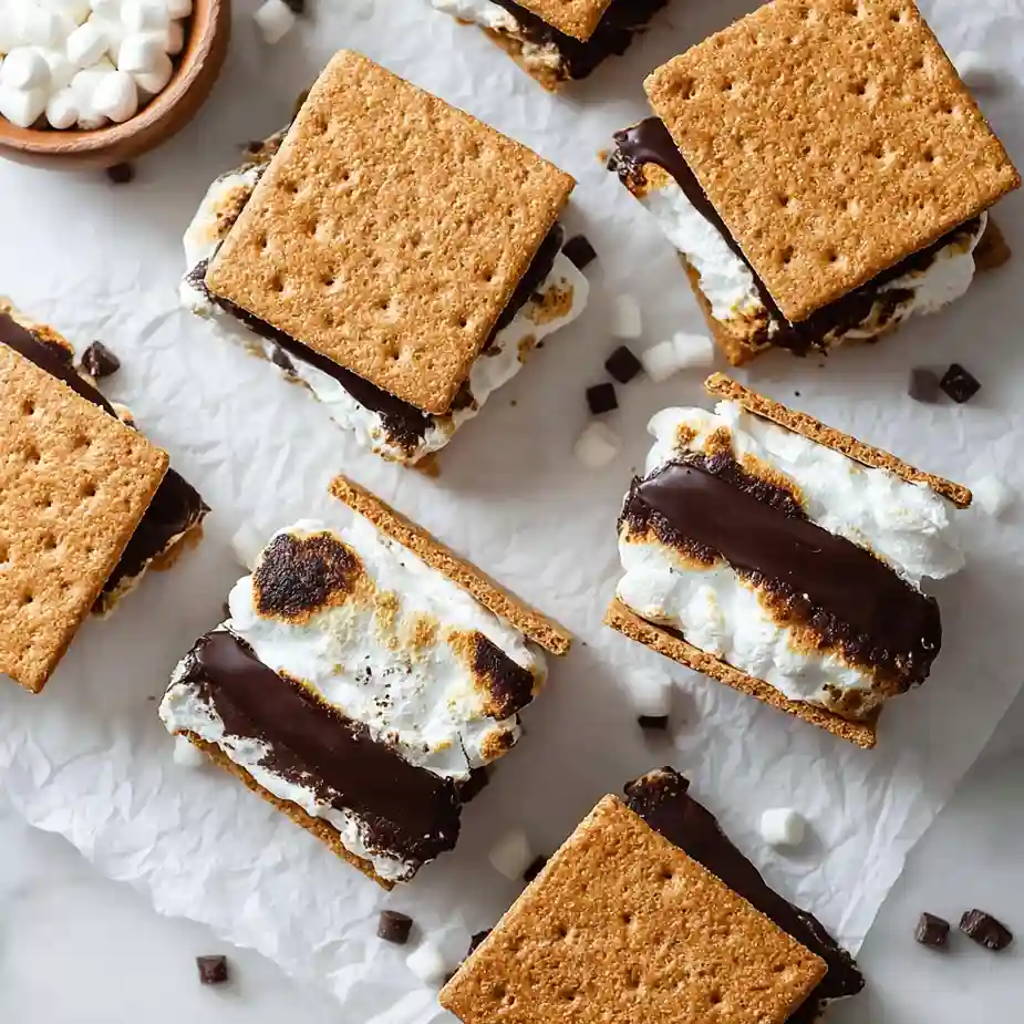 Easy Frozen Protein S’mores Bars