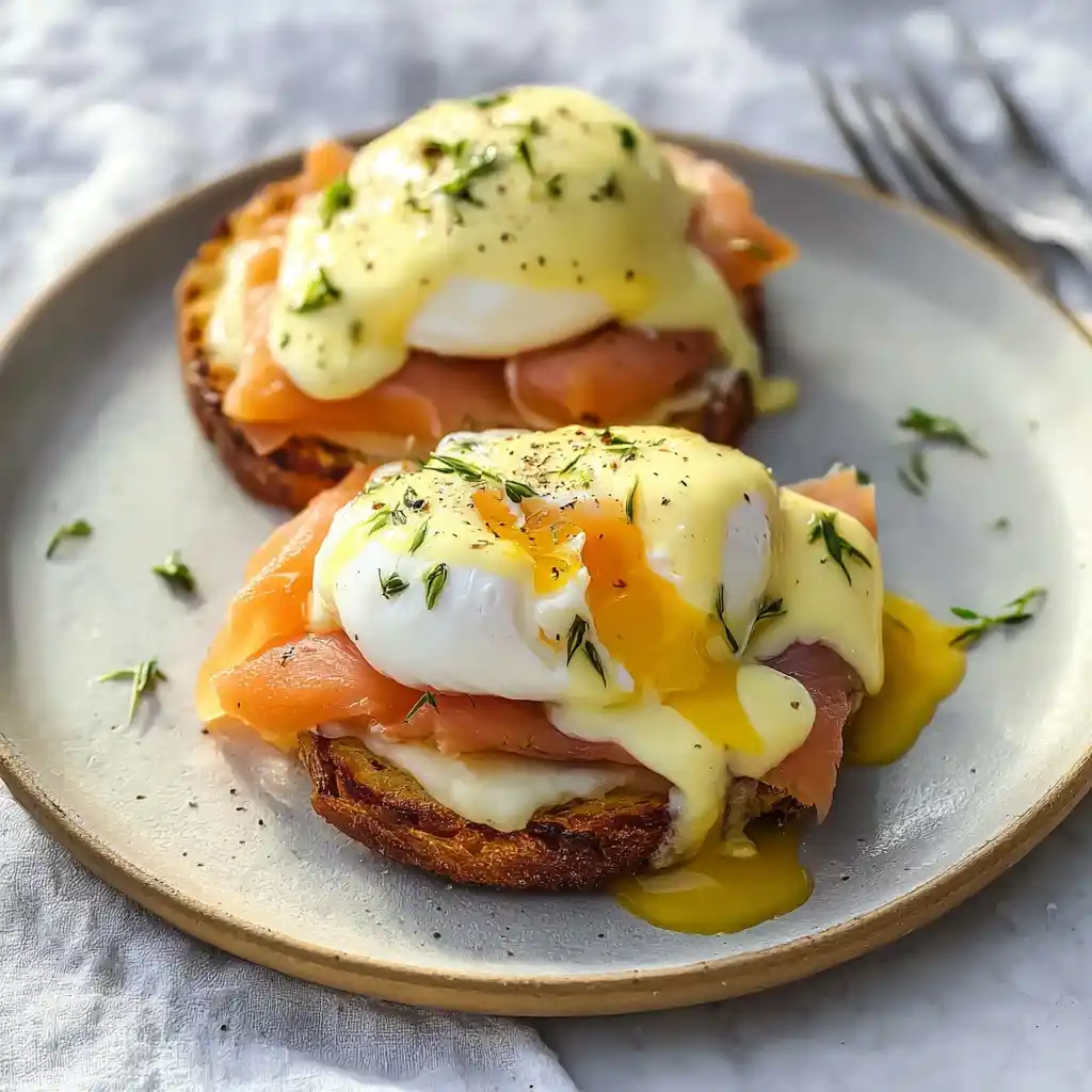 Hash Brown Eggs Benedict