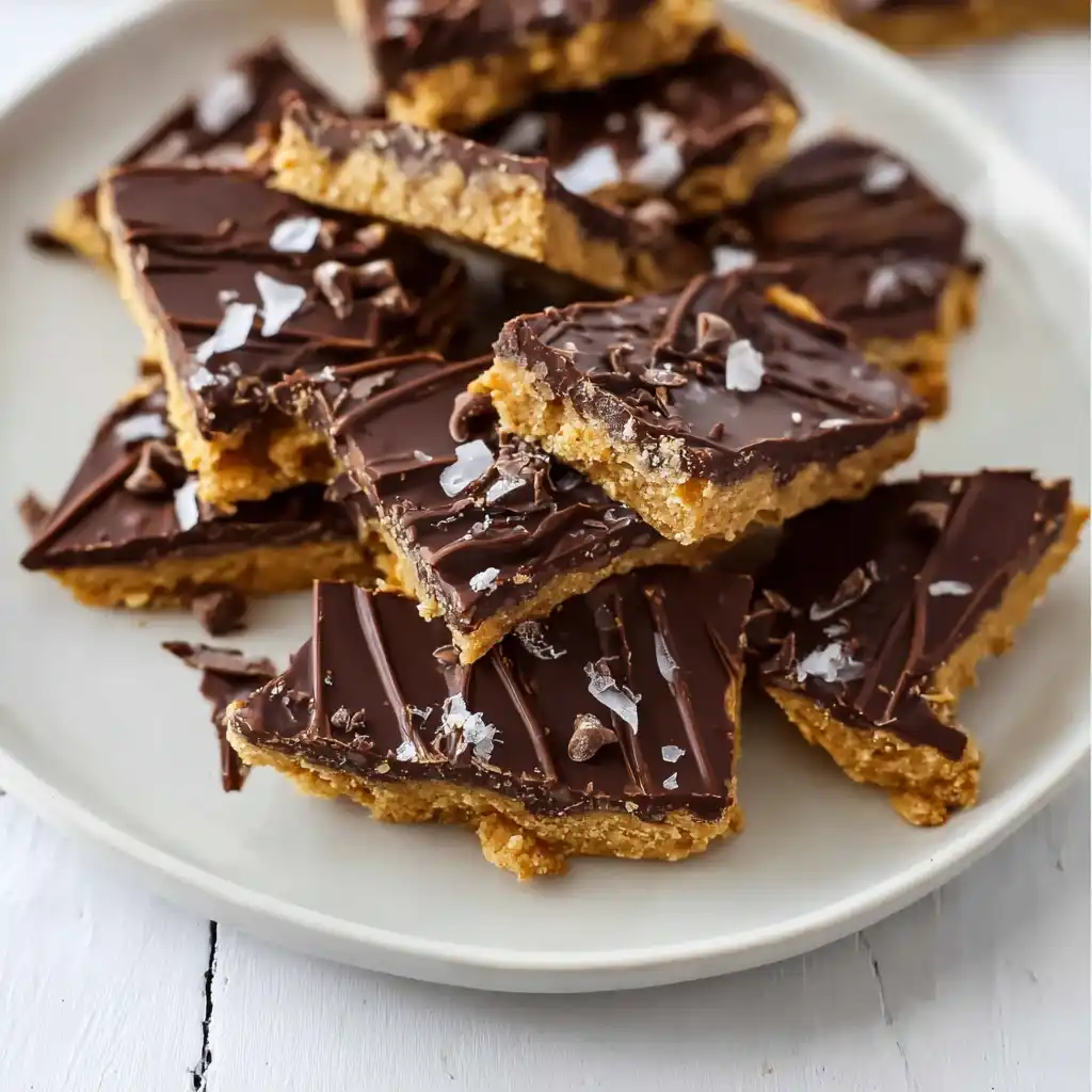Healthy Cookie Dough Bark