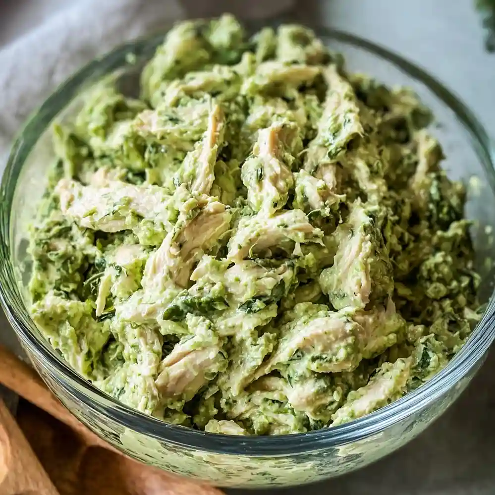 Healthy Green Goddess Chicken Salad