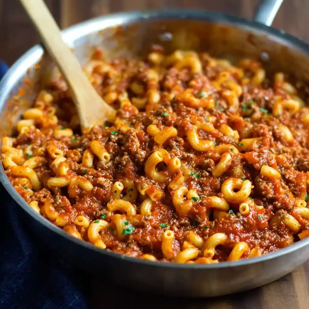 Homemade Beefaroni Recipe