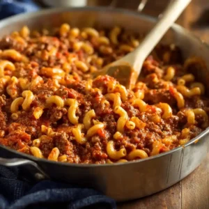 Homemade Beefaroni Recipe
