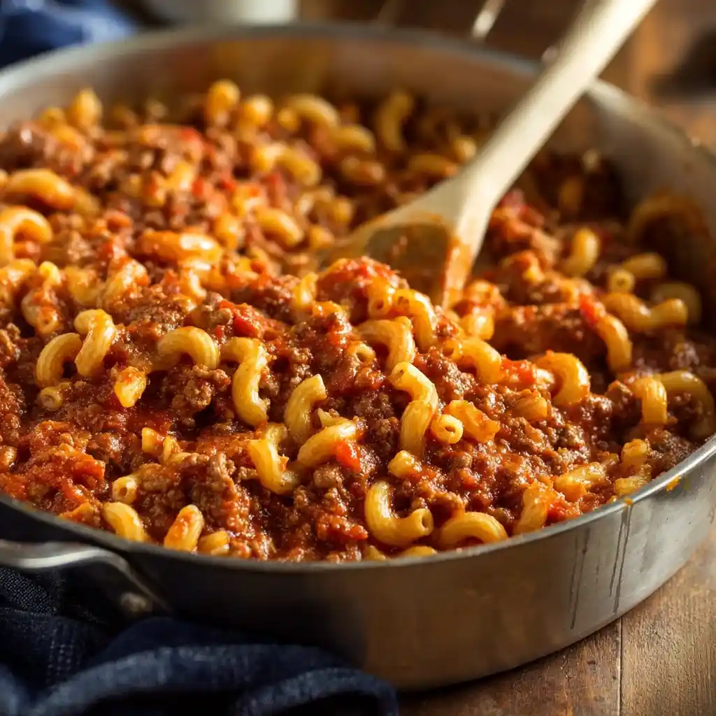 Homemade Beefaroni Recipe