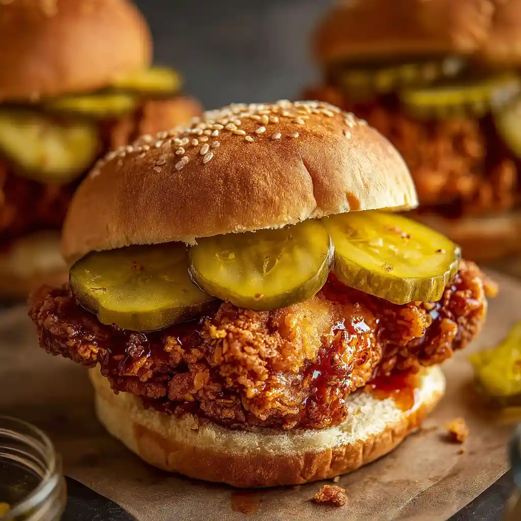 Hot Chicken Sandwiches