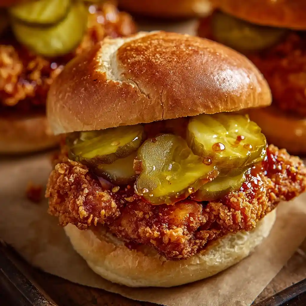 Hot Chicken Sandwiches