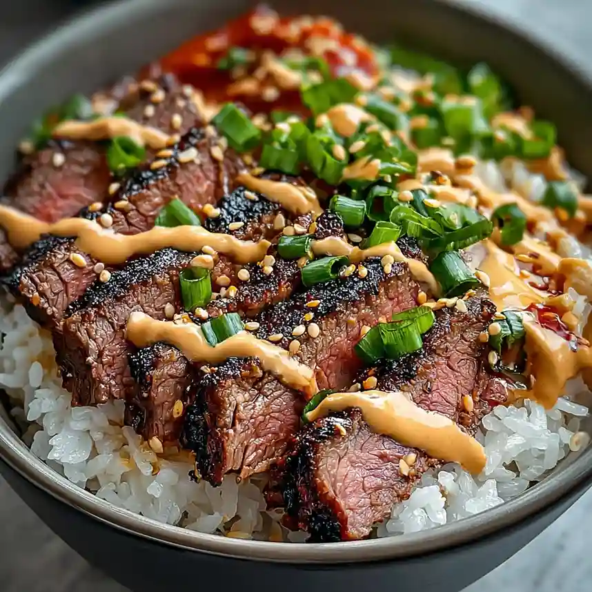 Korean BBQ Steak Bowls