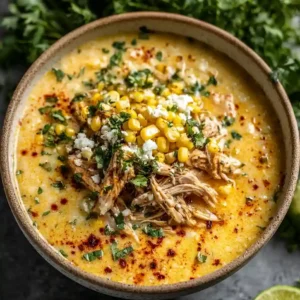 Mexican Street Corn Soup