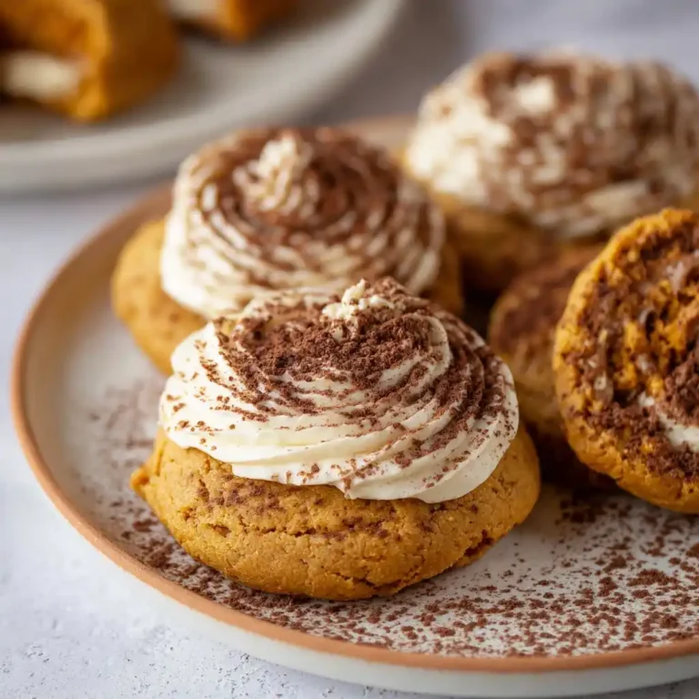 Pumpkin Tiramisu Cookies