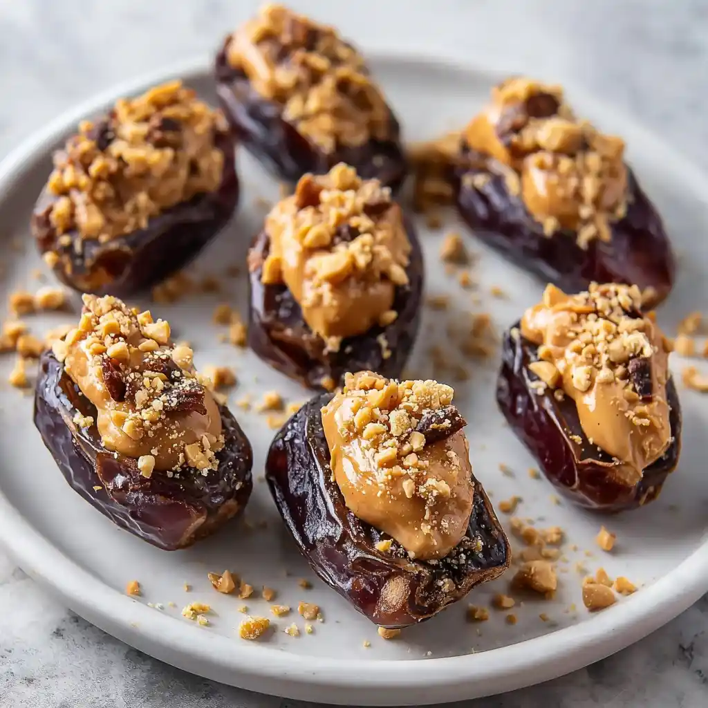Quick & Tasty: Snickers Stuffed Dates in 10 Minutes