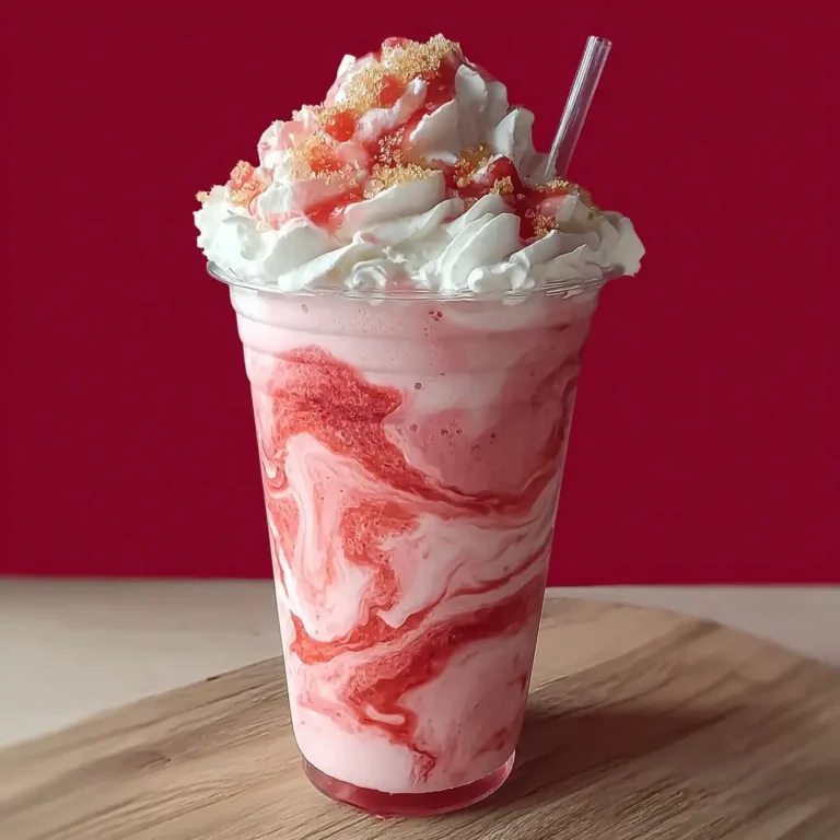 Strawberry Shortcake Drink