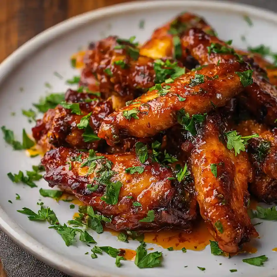 Sweet Chili Baked Chicken Wings