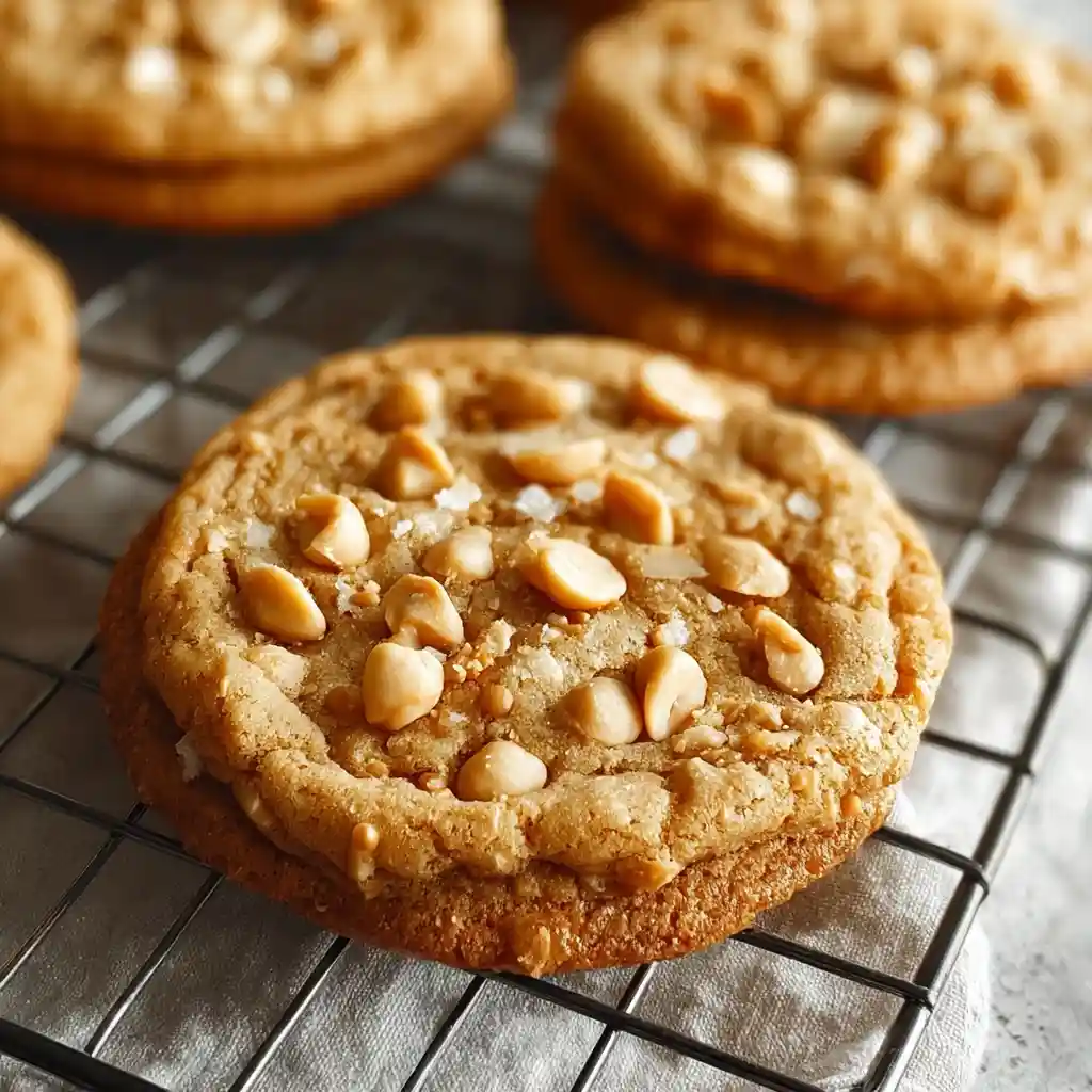 Triple Peanut Butter Cookies