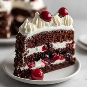 Perfect Vegan Black Forest Cake – Plant-Based German Classic