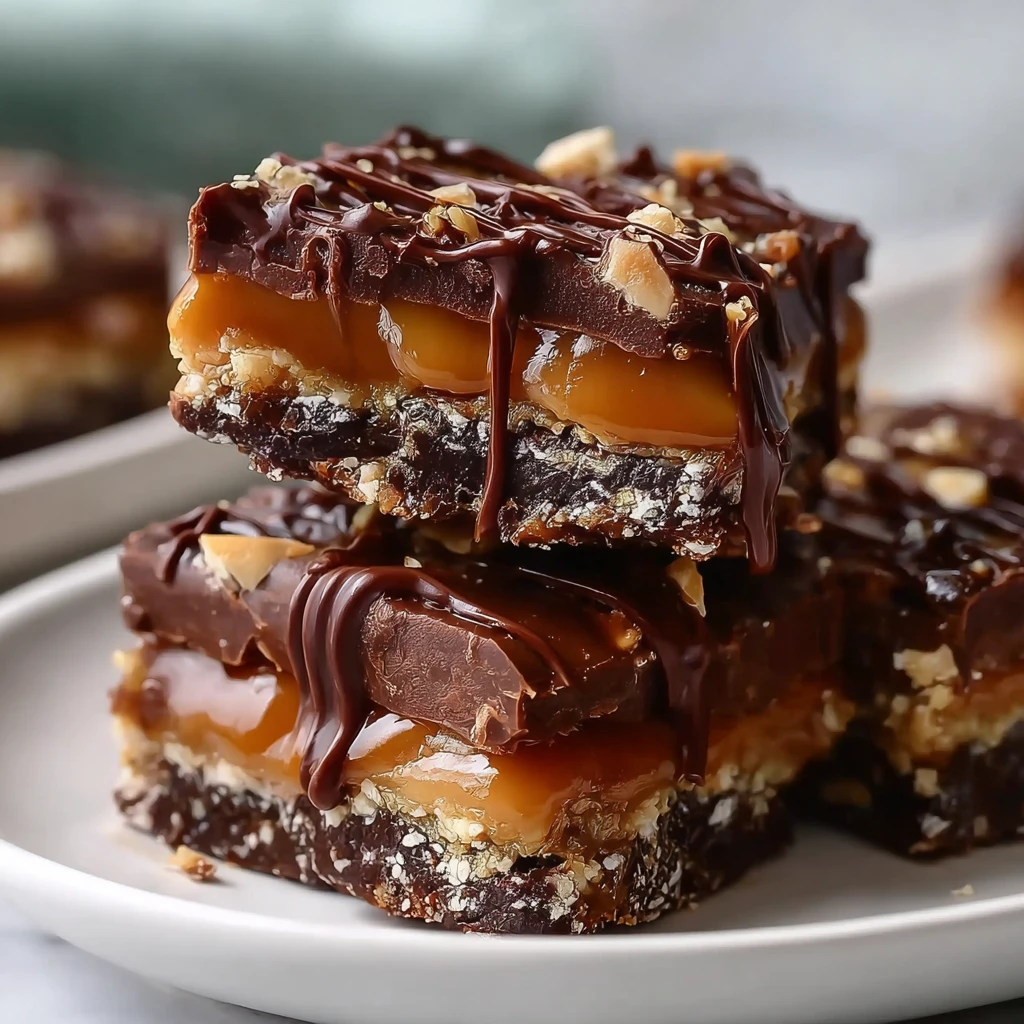 4-Ingredient Date Snickers 4ingredient Date Snickers