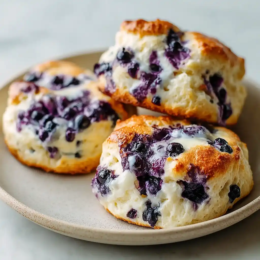 Blueberry Cloud Bread
