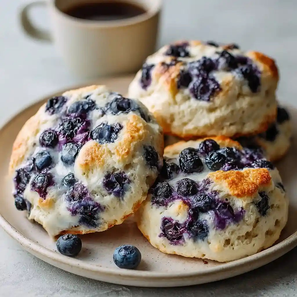 Blueberry Cloud Bread