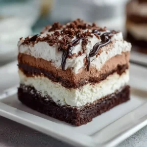 5 Easy Steps to Brownie Refrigerator Cake